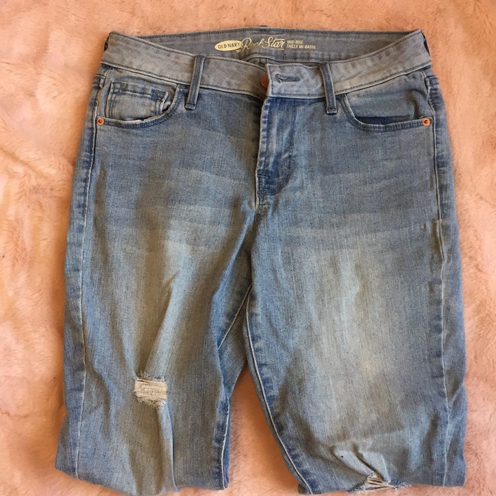 Old Navy rockstar jeans